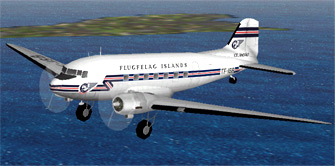 Flugfelag Islands C47