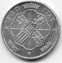 100 Ptas. Francisco Franco.