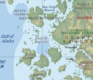 Golfo de Esquibel,
Alaska USA