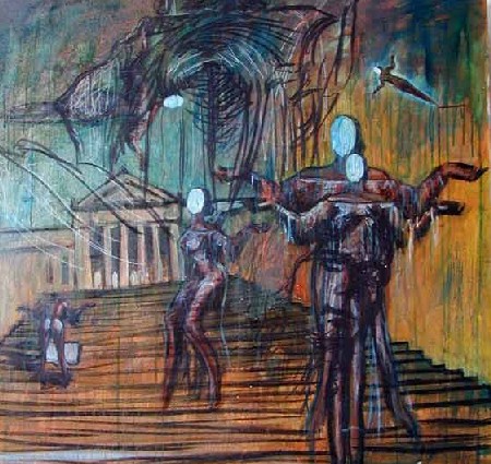 'Apuntes para la comprension del simbolo'
Oleo sobre canvas