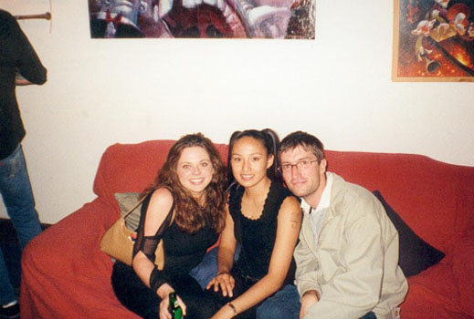 Kristy, Me, Goran...what happen to you guys after the bar?...