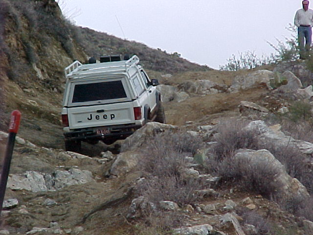 The comanche make a go at a gnarly hill