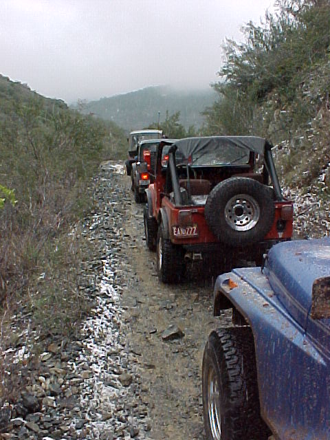 ...and the rain turned to snow