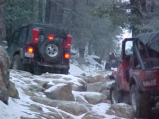 and the trail is very rocky