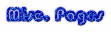 Miscellaneous Home Page