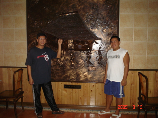 Gerry with fellow auditor, Jeric Macaballug