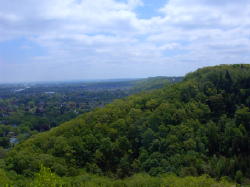 View from lookout point toward St Catharines