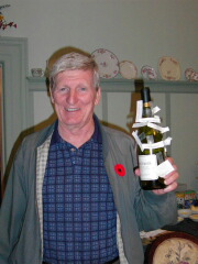 Granddad and the wine bottle of clues