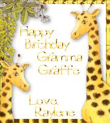 Happy Birthday From Raylene!