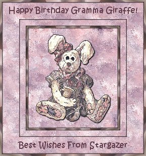 Happy Birthday From Stargazer