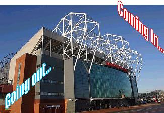 Who's coming in and going out of Old Trafford?