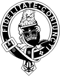 The Badge (Black-and-White) of the Monarchist League of Canada