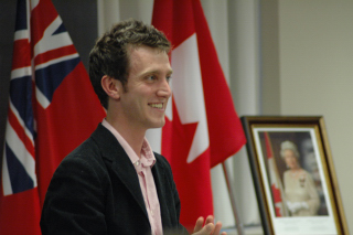 Geoffrey Little at the University of Guelph