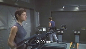 Look directly ahead. Do not watch Captain take off his pants.