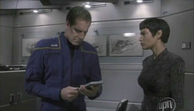 When I compared a command partnership to an arranged marriage, I didn't know you would draft a prenuptual agreement T'Pol.