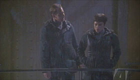 I know you wanted to get me alone, but I think my butt would get frozen to the railing if we did anything our here.