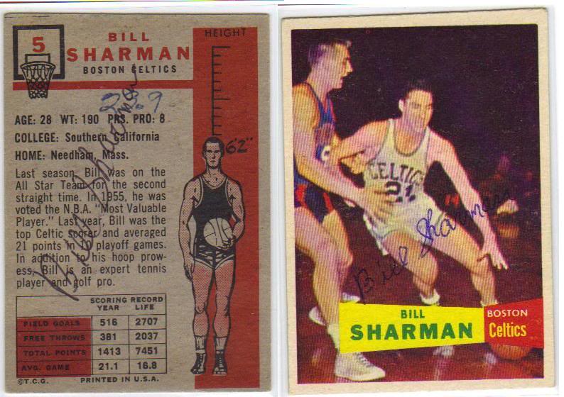 1957 Bill Sharman