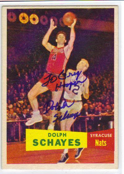 1957 Dolph Schayes