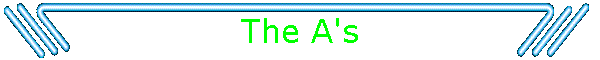 The A's