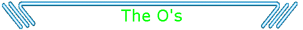 The O's