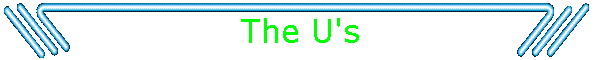 The U's