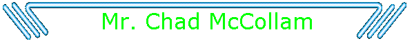 Mr. Chad McCollam