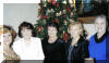 Ruby, Phyllis, Sue, Paulette and Goldie - Christmas 2005