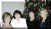 Ruby, Phyllis, Sue and Paulette - Christmas 2005