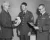 Dallas Owens (center) receives Commendation Medal during Vietnam War - 1969