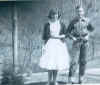 Ernestine Faulkner and Roger Coleman at Looney's Creek Elem - 1958