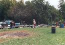 Around the baseball backstop