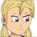 Marron in Kuririn's gi, colored with PhotoShop!