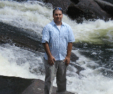 Me on a rock