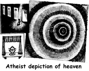 Atheist depiction of heaven