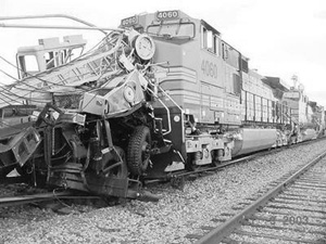 Cognitive train wreck