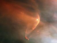 HST  

image  of L.L. Orionis Nebula
