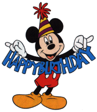 Happy Birthday - Mickey