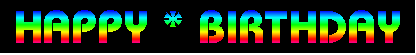 Happy Birthday