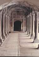 Interior of a mosque in UCHH Sharif