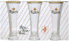 Beer Glass Durobor with Carlsberg Emblem 3 pcs.jpg (24584 bytes)