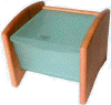 Small Size Jar for Friable Products Milto Casa green.jpg (11175 bytes)