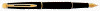 pen16Fountain Pen Waterman Hemisphere 12053 Mars Black.jpg (8332 bytes)
