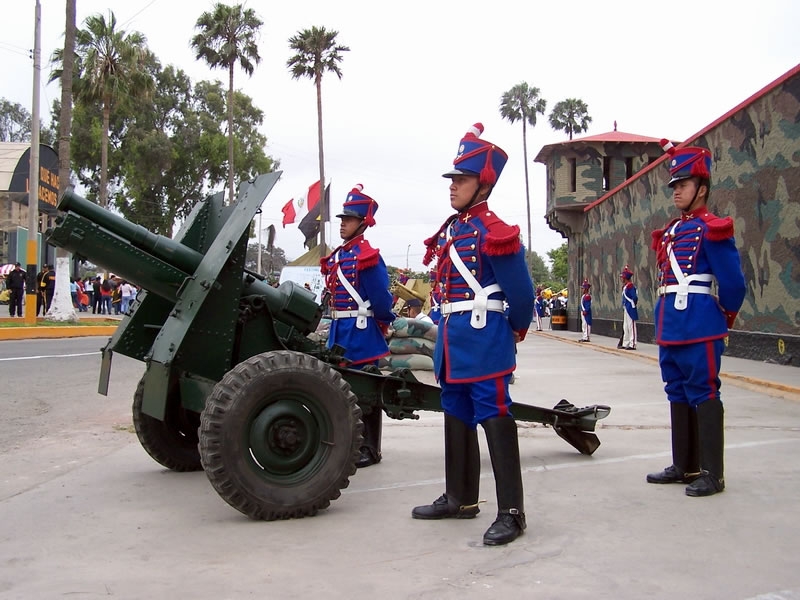 Compaa de Artillera Volante de la Legin Peruana de la Guardia