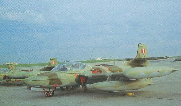 Foto: Avi�n cazabombardero ligero Cessna Dragonfly A-37B Subs�nico