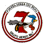 Emblema de Combate del Grupo Areo N 7 de la F.A.P.