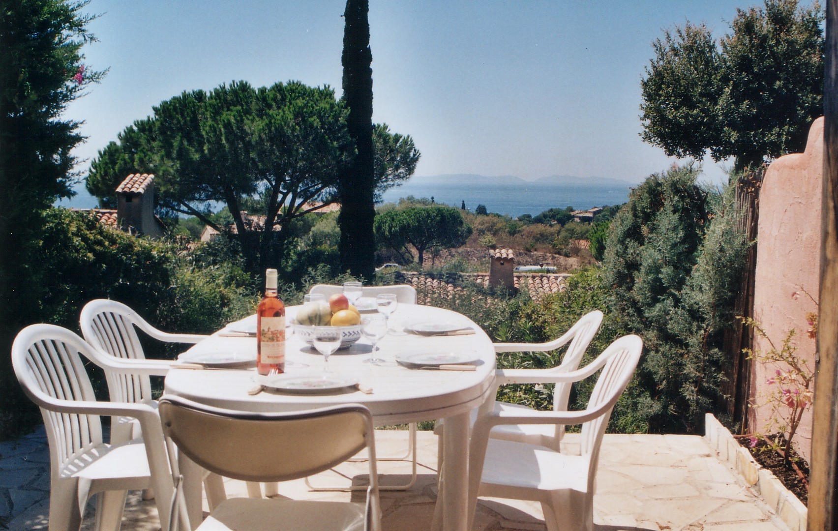la terrasse plein sud