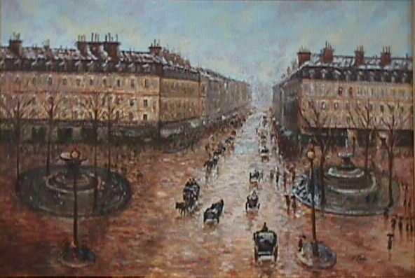 This painting was done by my good friend Andy Neville one of Gigi's best Students. 