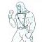 Zartan, Cobra Commander (sketch) by Joey 