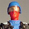 RED MASK COBRA OFFICER by Joey