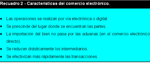 Comercio Electrónico y Comercio Exterior